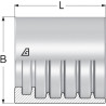 Bague de sertissage 33x30,5mm ALFAGOMMA SFAD216