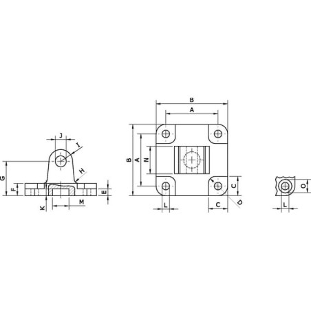 Charnière UNIVERSEL SFD63PN