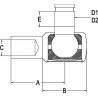 Rotule de direction UNIVERSEL SHP033KR