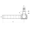 Barre de direction UNIVERSEL SHP127KR