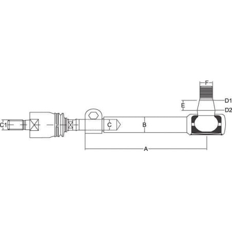 Rotule de direction UNIVERSEL SHP476KR