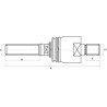 Roulement articulé UNIVERSEL SHP691KR
