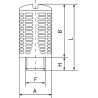 Silencieux dynamique parallèle UNIVERSEL SIL12PL