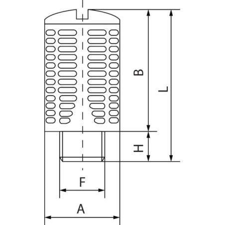 Silencieux dynamique parallèle UNIVERSEL SIL38PL