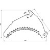 Couteau d'ensilage UNIVERSEL SM02777