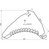 Couteau d'ensilage UNIVERSEL SM06899