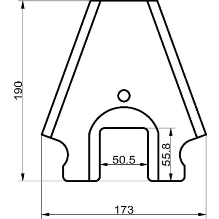 Couteau d'ensilage UNIVERSEL SM52103