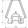 Couteau d'ensilage UNIVERSEL SM52103