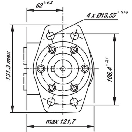 Moteur orbital GOPART SMH250A432YGP