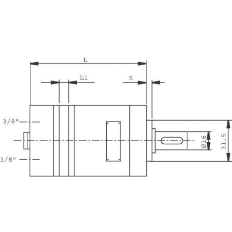Moteur orbital GOPART SMM20MAEGP