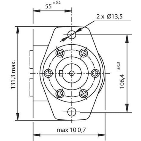 Moteur orbital GOPART SMP1602ADGP