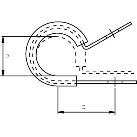 Collier de fixation UNIVERSEL SMSL4025