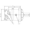 Moteur orbital GOPART SMV400A440YGP