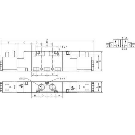 Électrovanne UNIVERSEL SOV52BD14