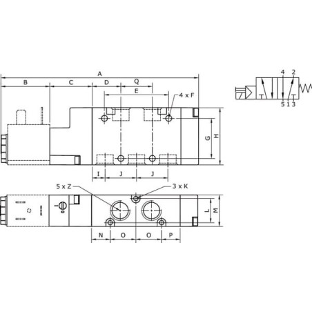 Vanne UNIVERSEL SOV52M12