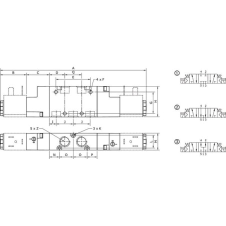 Vanne UNIVERSEL SOV53M18PC