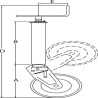 Roue Jockey SIMOL STR168
