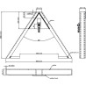 Triangle d'attelage UNIVERSEL TL150685