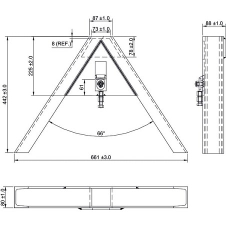 Triangle d'attelage UNIVERSEL TL150781