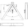 Triangle d'attelage UNIVERSEL TL150781