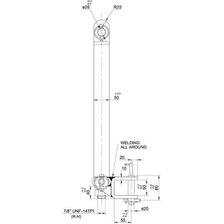 Barre UNIVERSEL TL150892