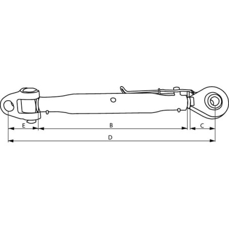 Barre de poussée UNIVERSEL TL450363203KR