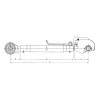 Barre de poussée UNIVERSEL TLC4003623KR