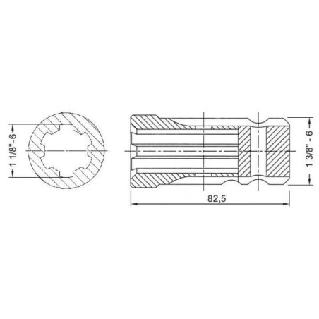 Raccord UNIVERSEL TP245