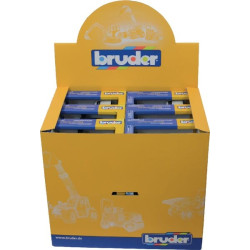 Présentoir avec 12 voitures pour enfants BRUDER U01786