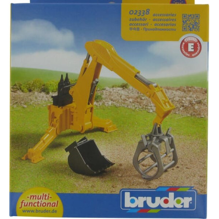 Excavatrice miniature BRUDER U02338