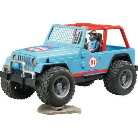 Jeep bleue miniature BRUDER U02541