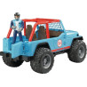 Jeep bleue miniature BRUDER U02541