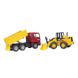 Camion avec pelle miniature BRUDER U02752