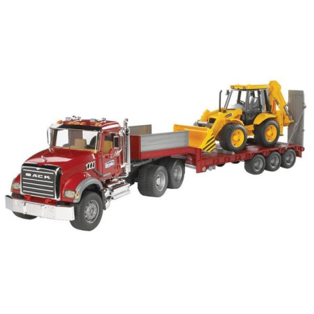 Camion avec remorque miniature BRUDER U02813