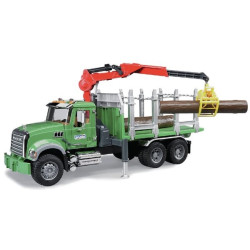 Camion pour transport de bois miniature BRUDER U02824