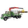 Camion pour transport de bois miniature BRUDER U02824