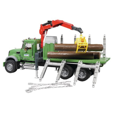 Camion pour transport de bois miniature BRUDER U02824