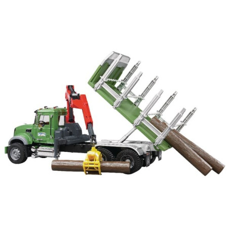 Camion pour transport de bois miniature BRUDER U02824