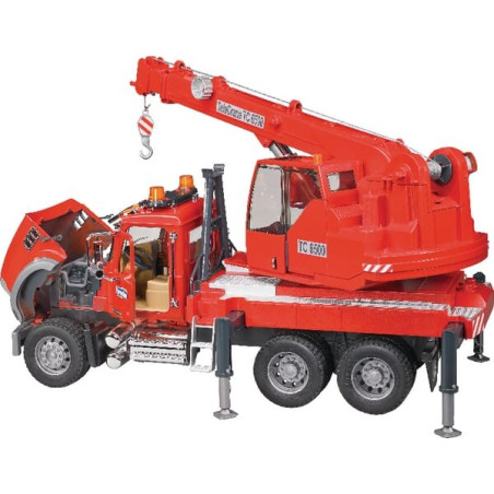 Camion à grue miniature BRUDER U02826