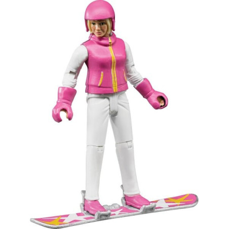 Figurine de snowboardeuse BRUDER U60420