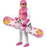 Figurine de snowboardeuse BRUDER U60420