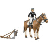 Figurine d'équitation BRUDER U62505
