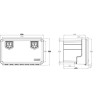 Coffre à outils vide DAKEN V5050