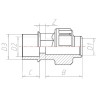 Raccord VDL V731016