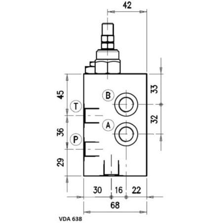 Clapet WALVOIL VDA638
