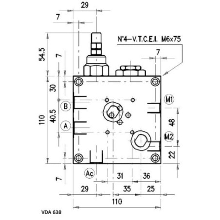 Clapet WALVOIL VDA638