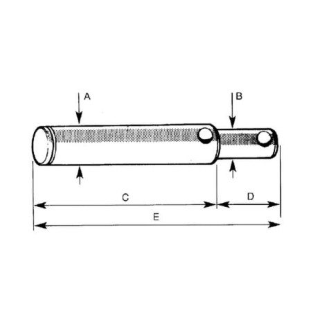 Axe d'attelage VAPORMATIC VLK5436