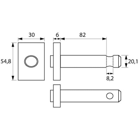 Goupille VAPORMATIC VLK7018