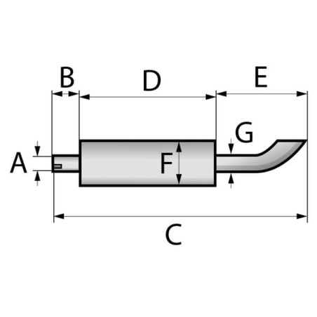 Pot d'échappement VAPORMATIC VPE8012