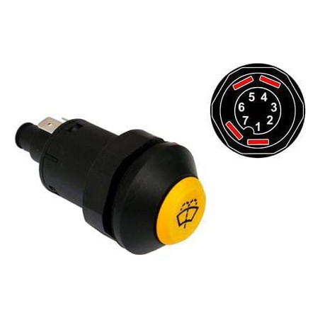 Interrupteur poussoir VAPORMATIC VPM6166